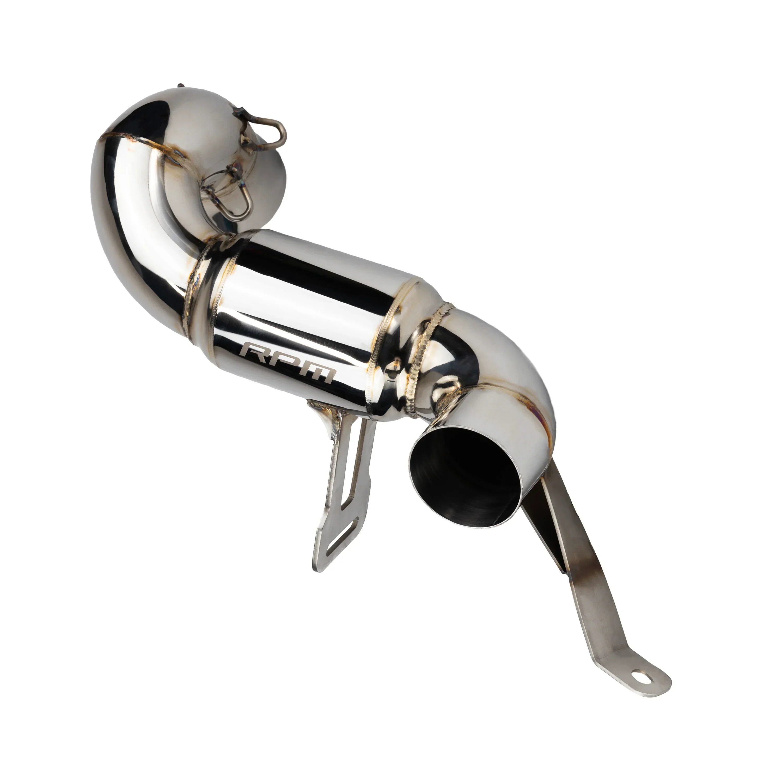 RPM Can-Am Maverick R 3" Slip On Muffler Delete / Race Pipe - Image 2