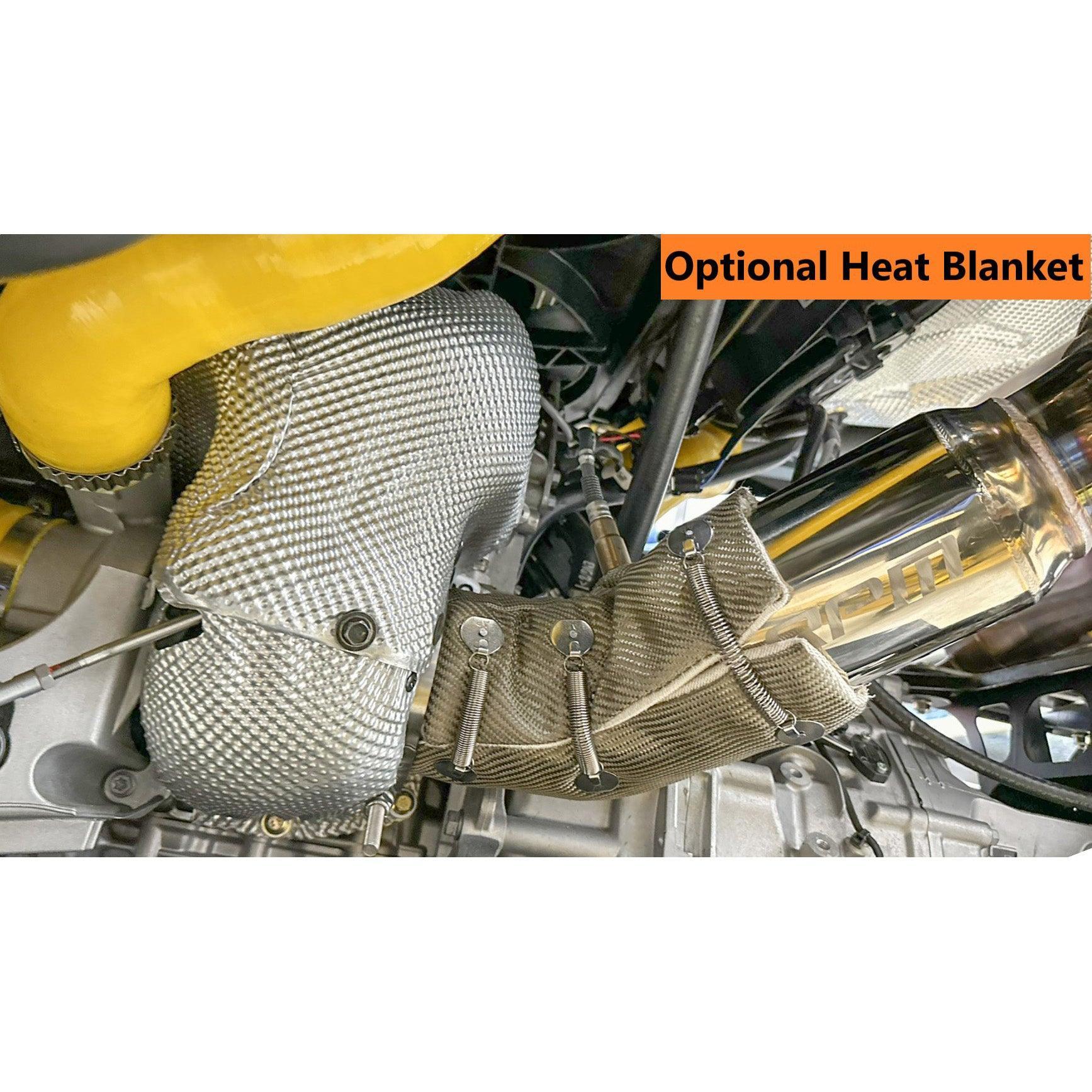RPM Can-Am Maverick R Turbo 3" BIG MOUTH Mid Pipe - Image 7