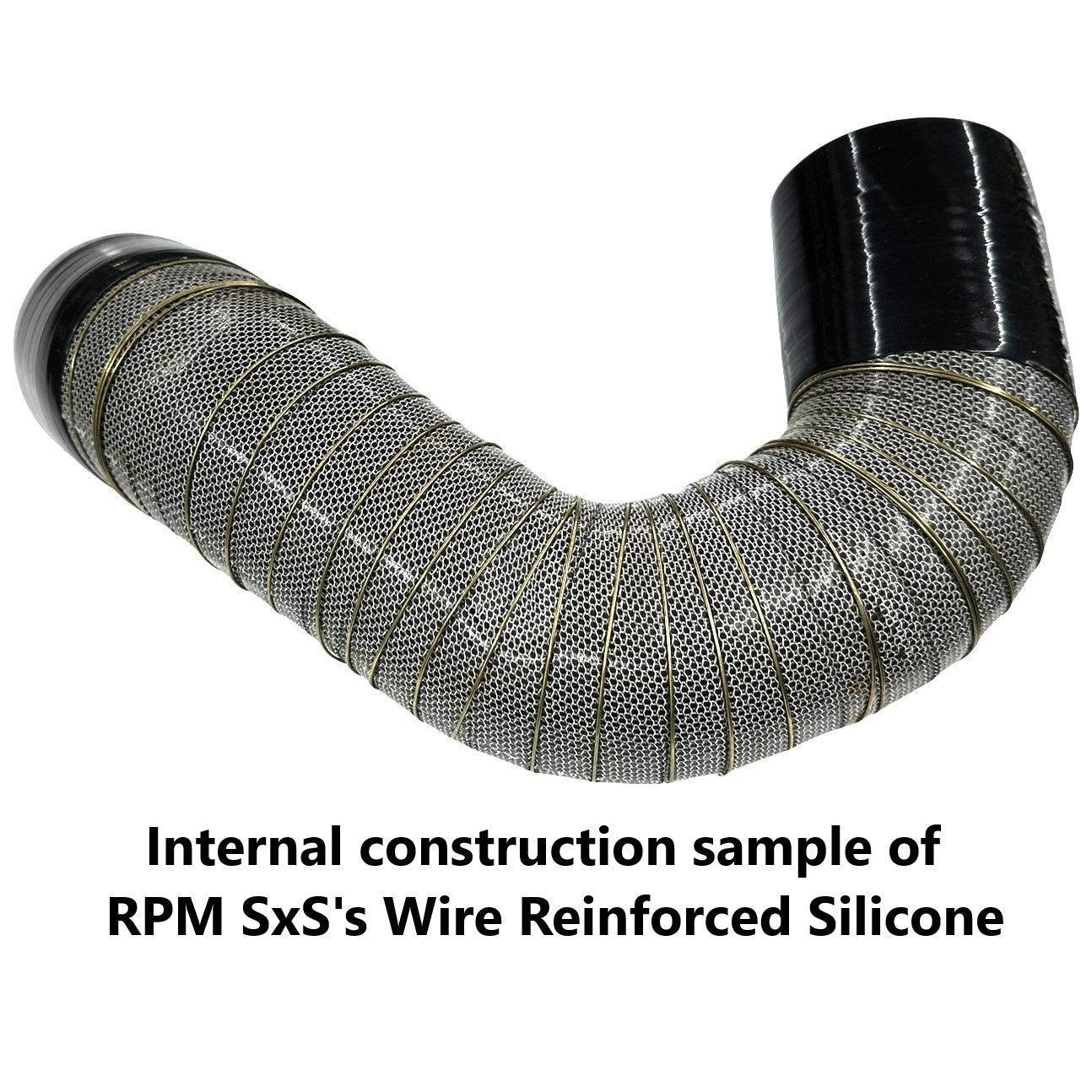 RPM Can-Am Maverick R BOV Charge Tube - 5 Ply Wire Reinforced - Image 9