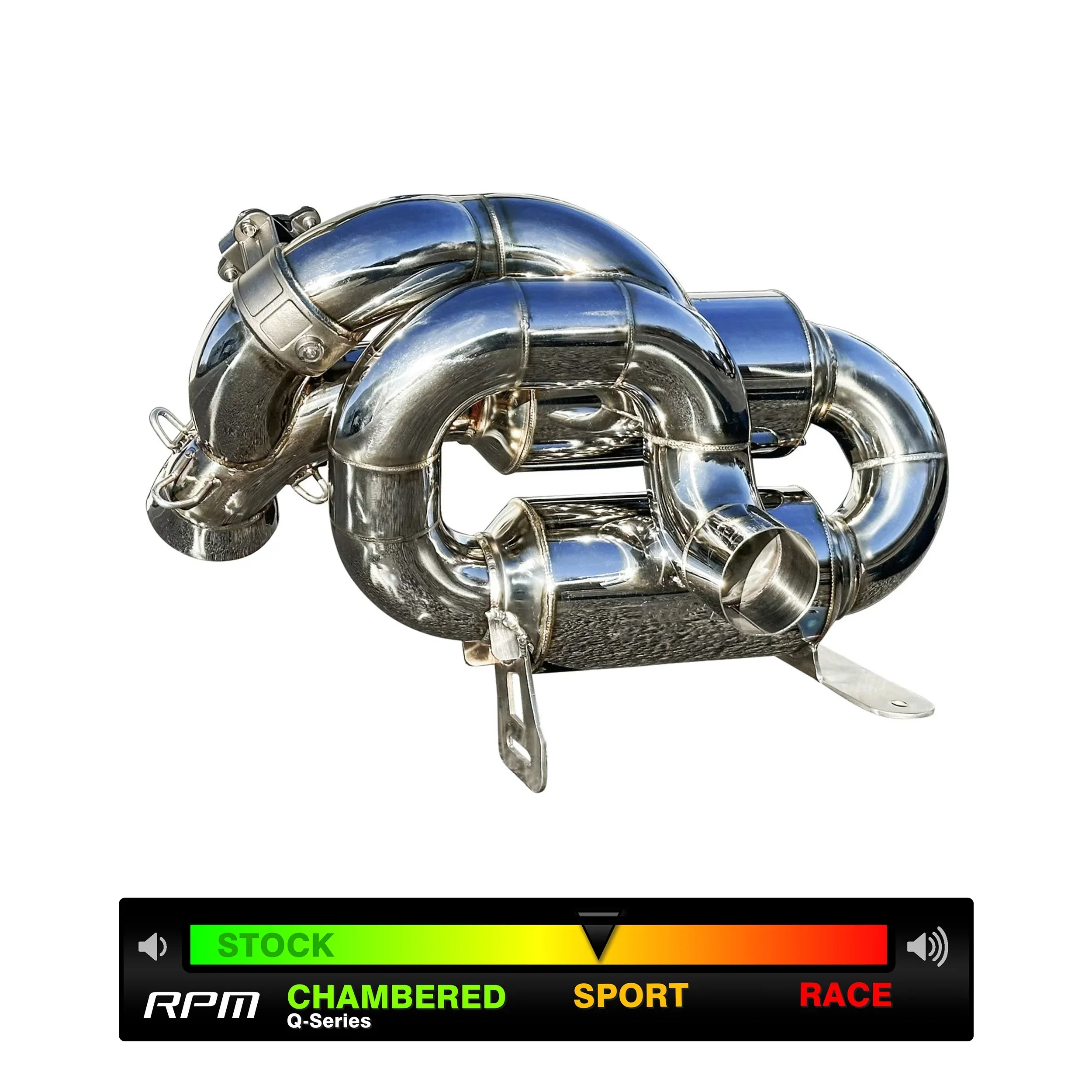RPM Can-Am Maverick R E-Valve Sport Muffler / Slip On Exhaust - Image 14