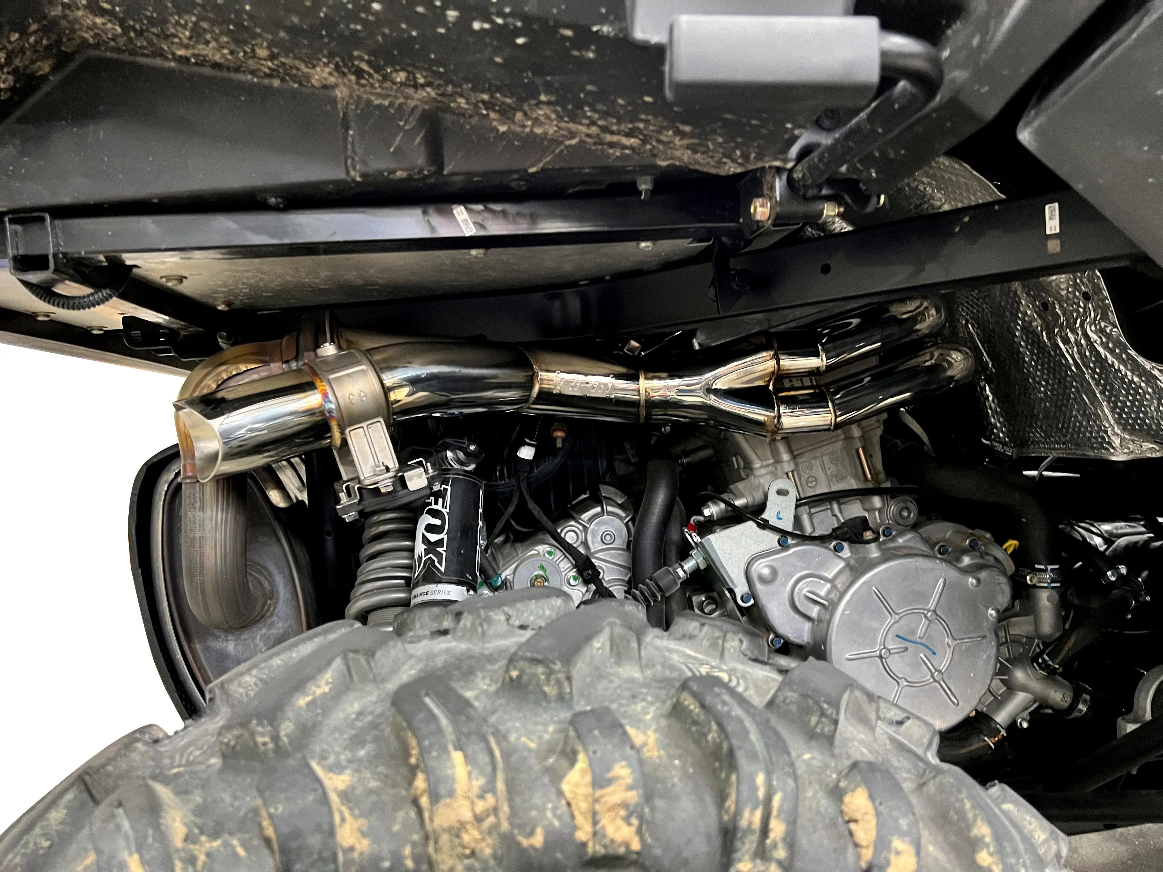 RPM Polaris General 1000 2.5" E-valve Captain's Choice Side Dump Exhaust - Image 13