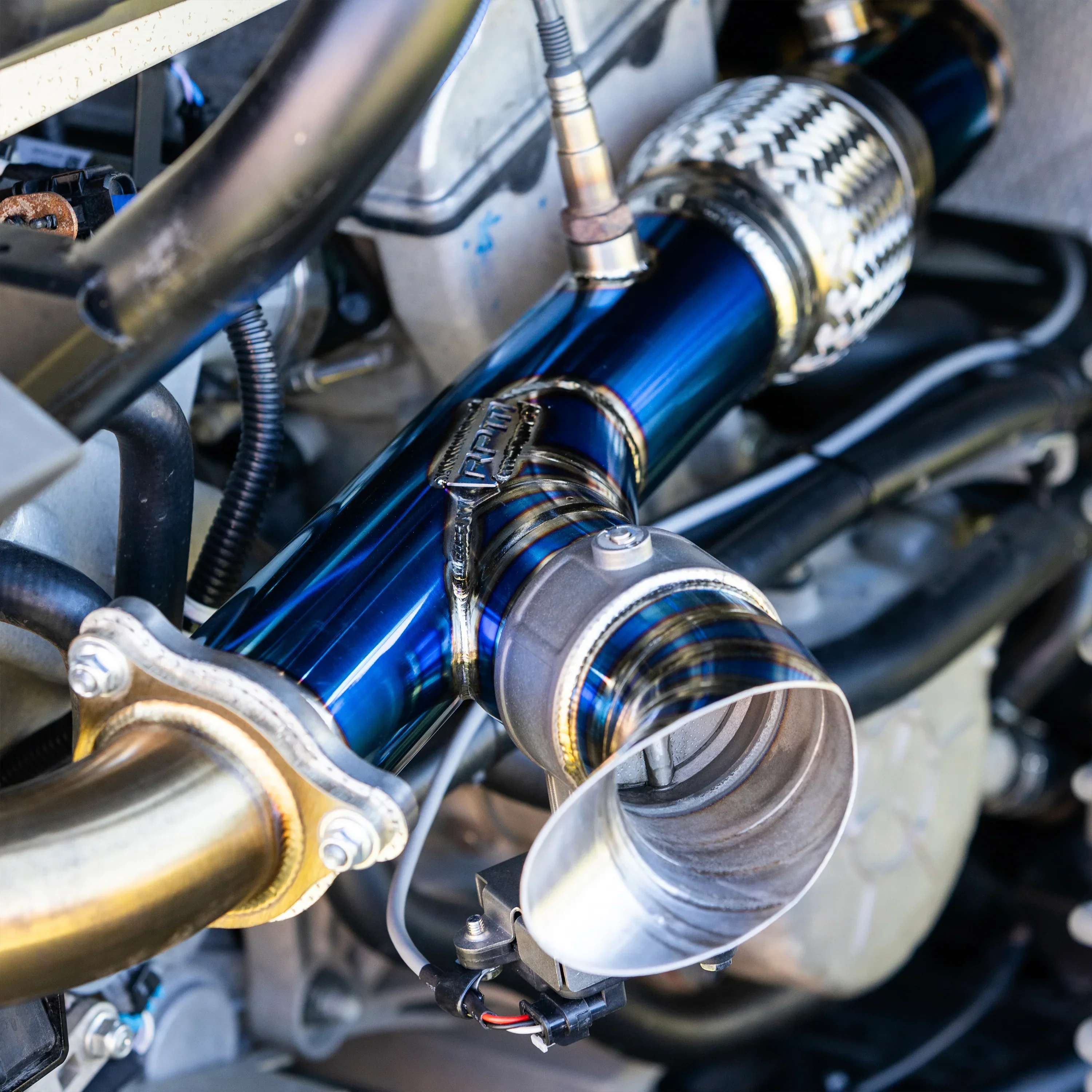 RPM Polaris RZR TITANIUM E-Valve 3" Electronic Dump Valve Exhaust - XPT, Pro XP, Pro S, Turbo R, Turbo S - Image 10