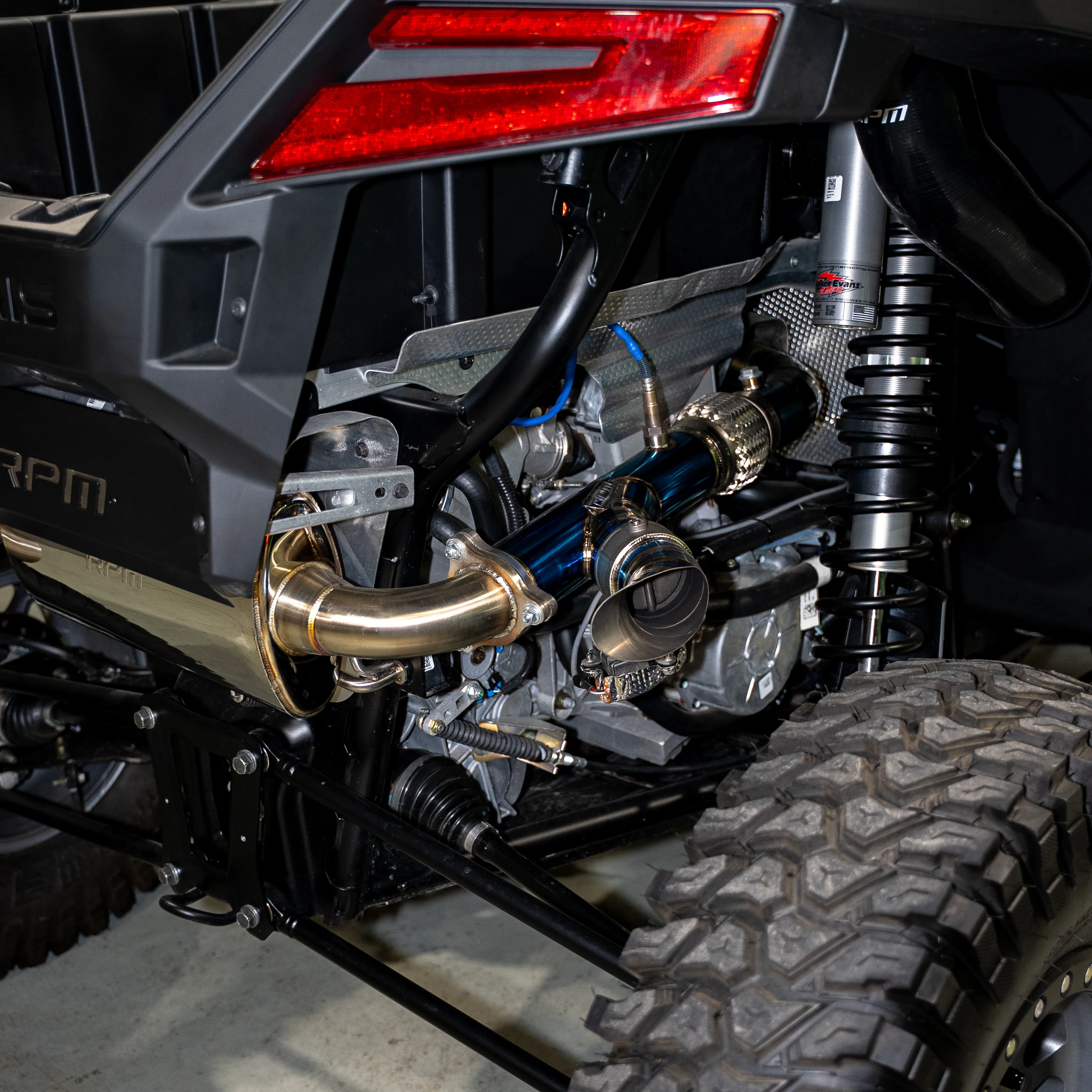 RPM Polaris RZR TITANIUM E-Valve 3" Electronic Dump Valve Exhaust - XPT, Pro XP, Pro S, Turbo R, Turbo S - Image 13