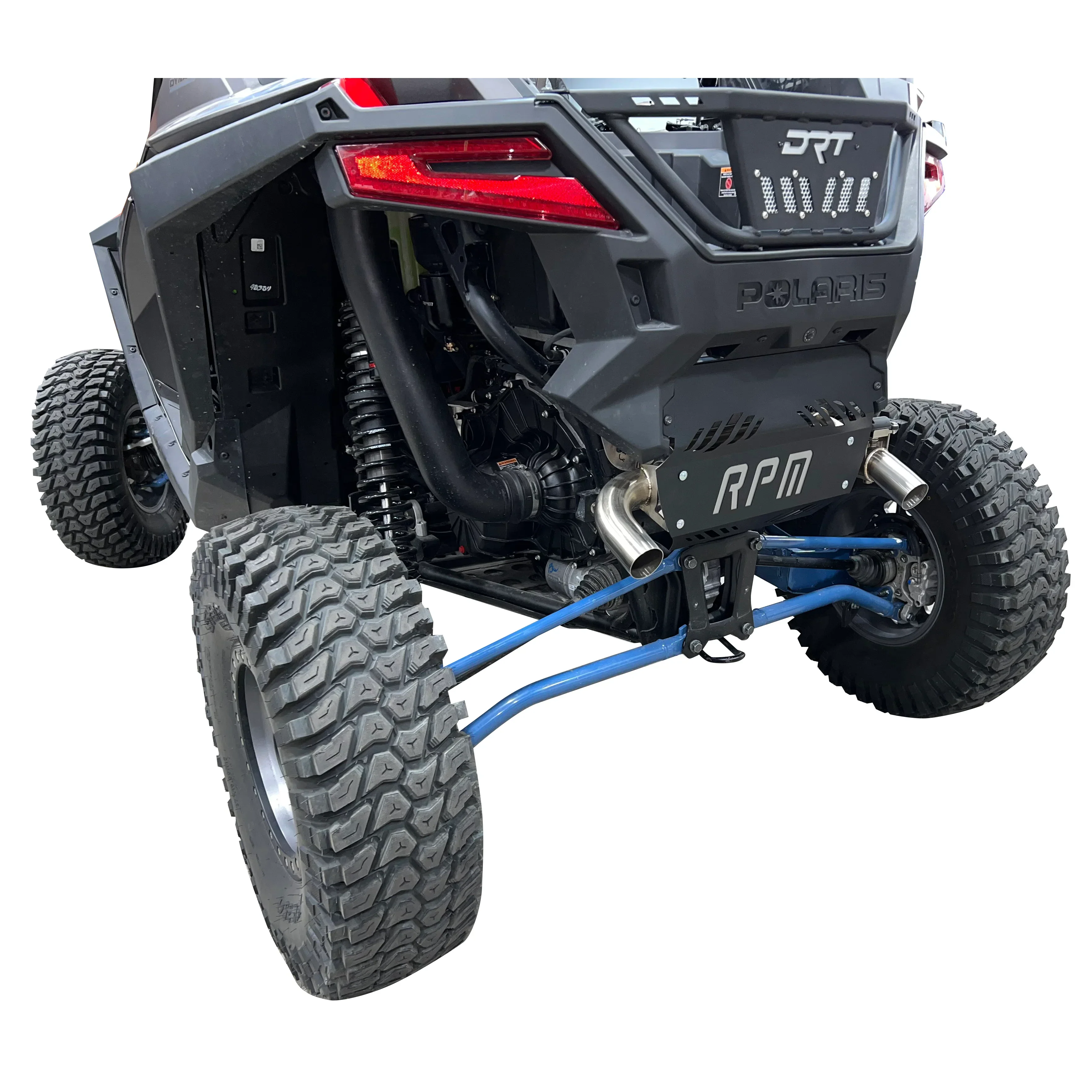RPM RZR PRO XP & Turbo R/Pro S E-Valve Muffler - Dual Tip Captains Choice Exhaust - 2020-2026 PRO XP & TURBO R - Image 5