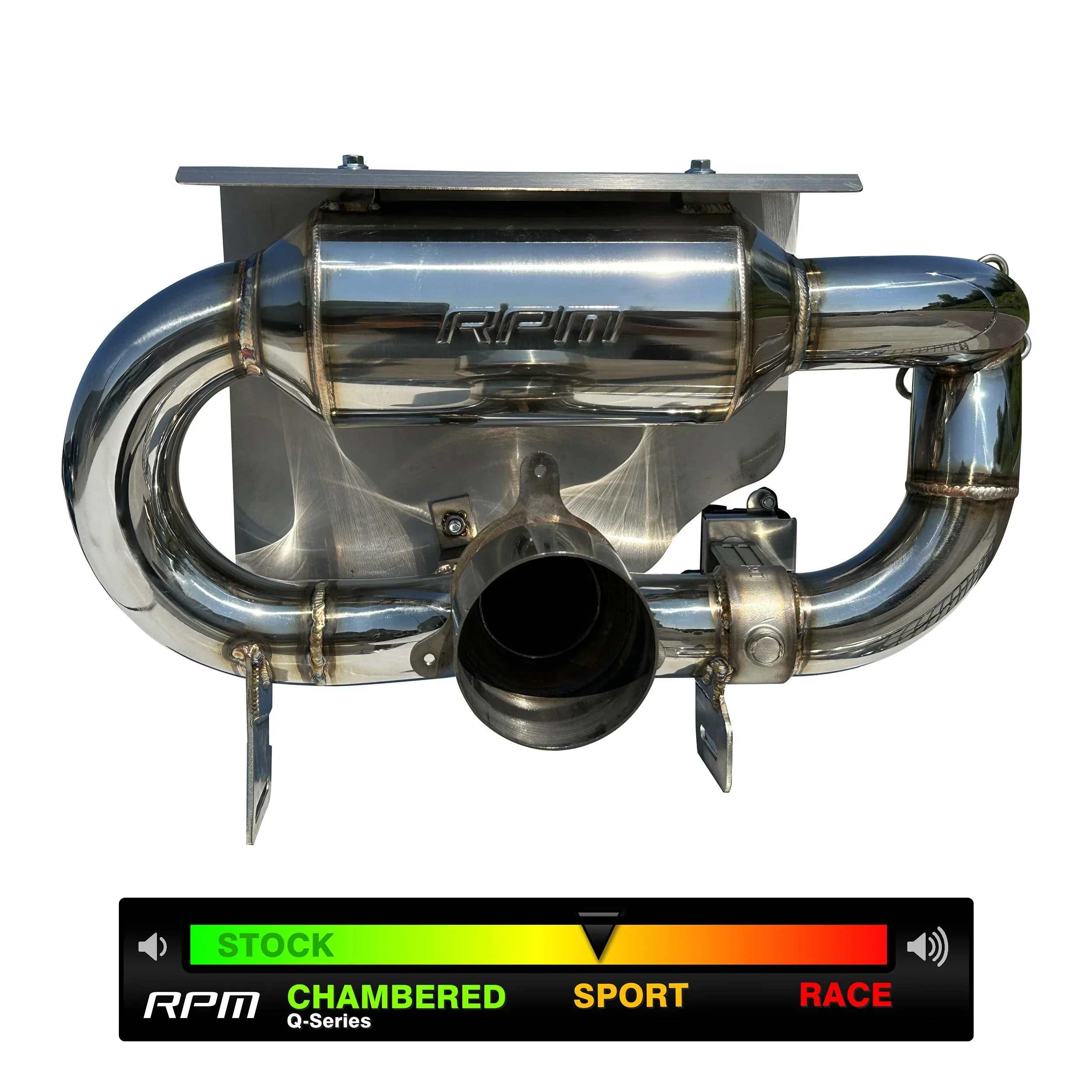 RPM X3 E-Valve Slip On Exhaust Sport Muffler Can-Am Maverick X3 Turbo R & RR 2017-2026 - Image 12
