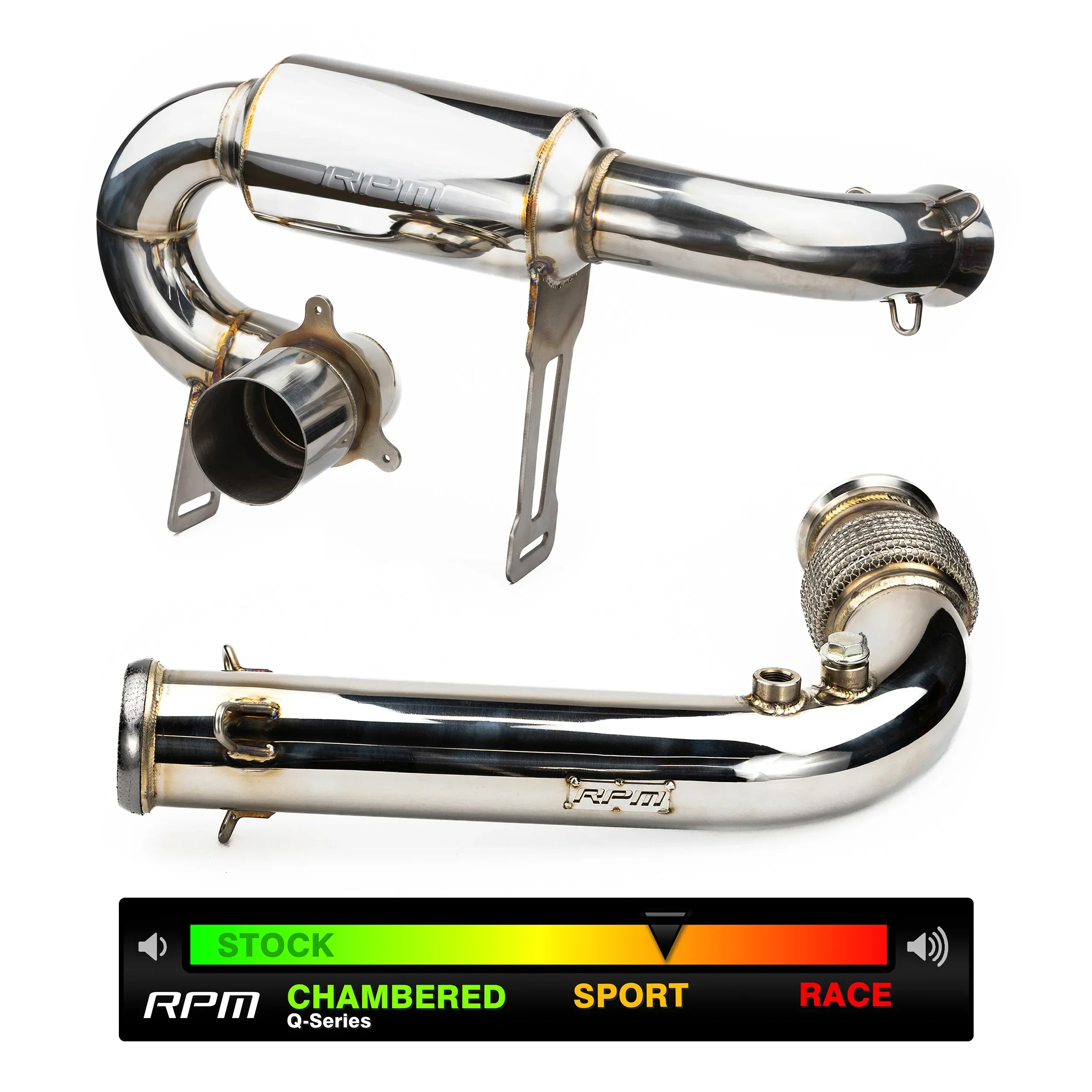 RPM X3 FULL 3" Exhaust Monster Core Muffler & Mid Pipe Can Am Maverick X3 Turbo, R, & RR 2017-2026 - Image 15