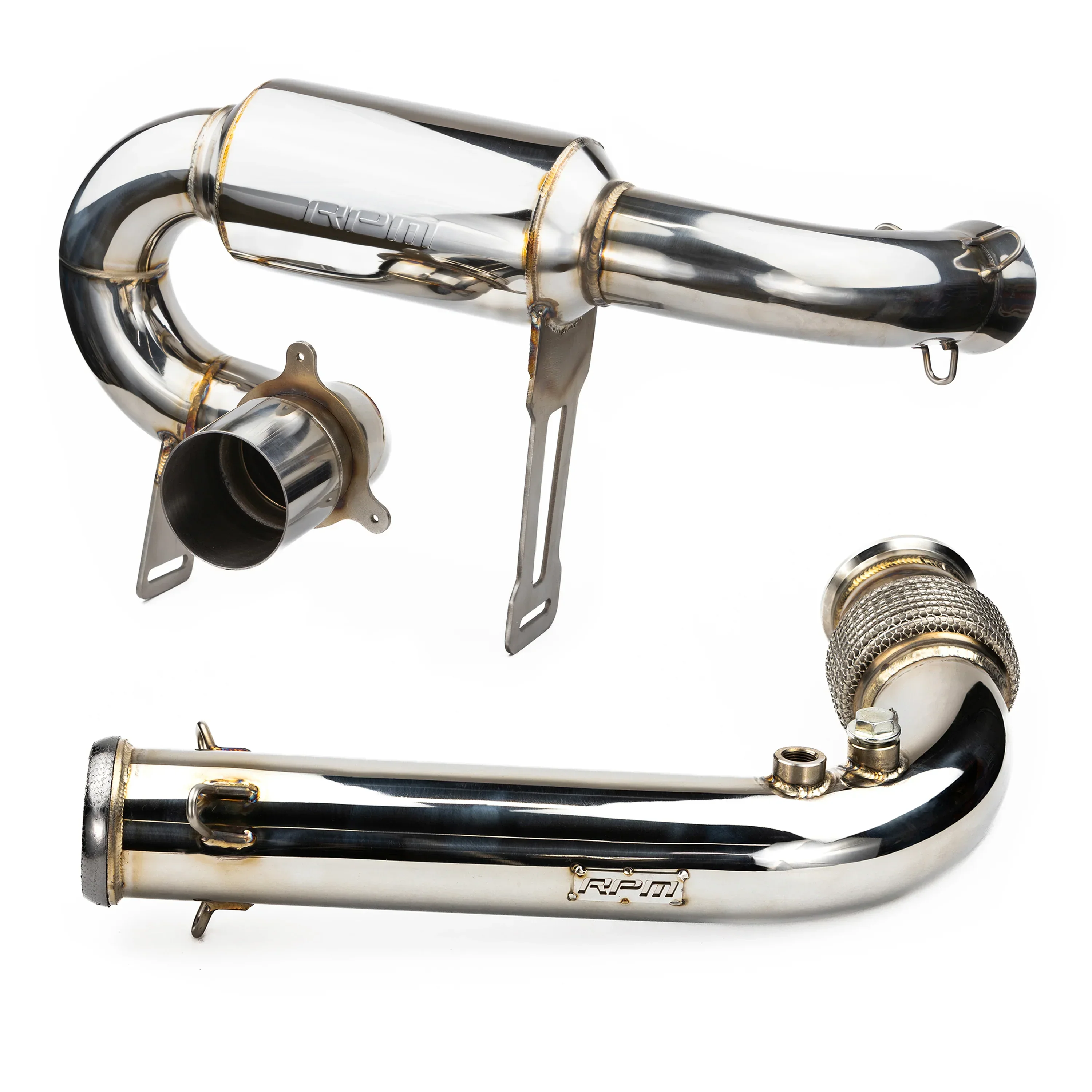 RPM X3 FULL 3" Exhaust Monster Core Muffler & Mid Pipe Can Am Maverick X3 Turbo, R, & RR 2017-2026 - Image 3