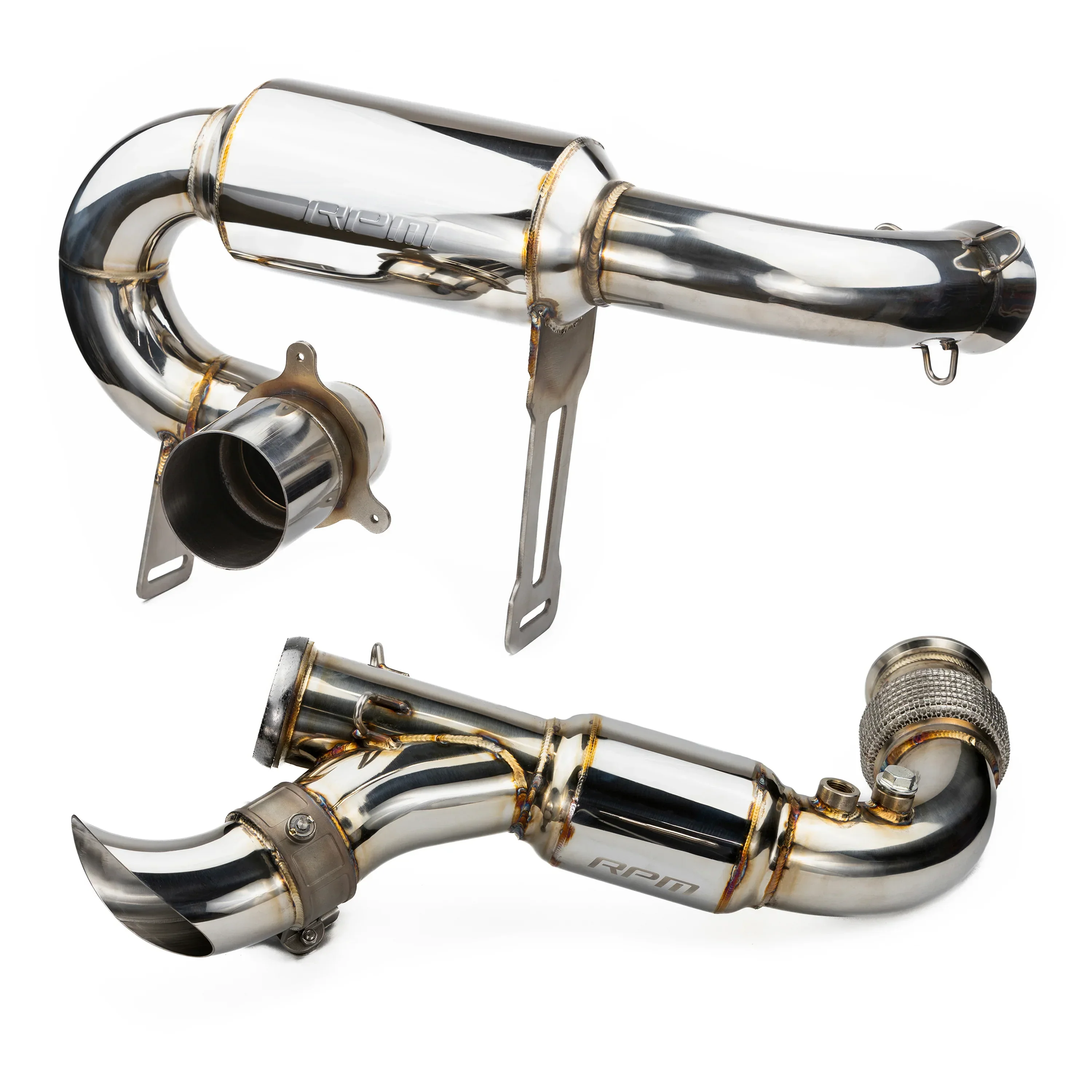 RPM X3 FULL 3" Exhaust Monster Core Muffler & Mid Pipe Can Am Maverick X3 Turbo, R, & RR 2017-2026 - Image 5
