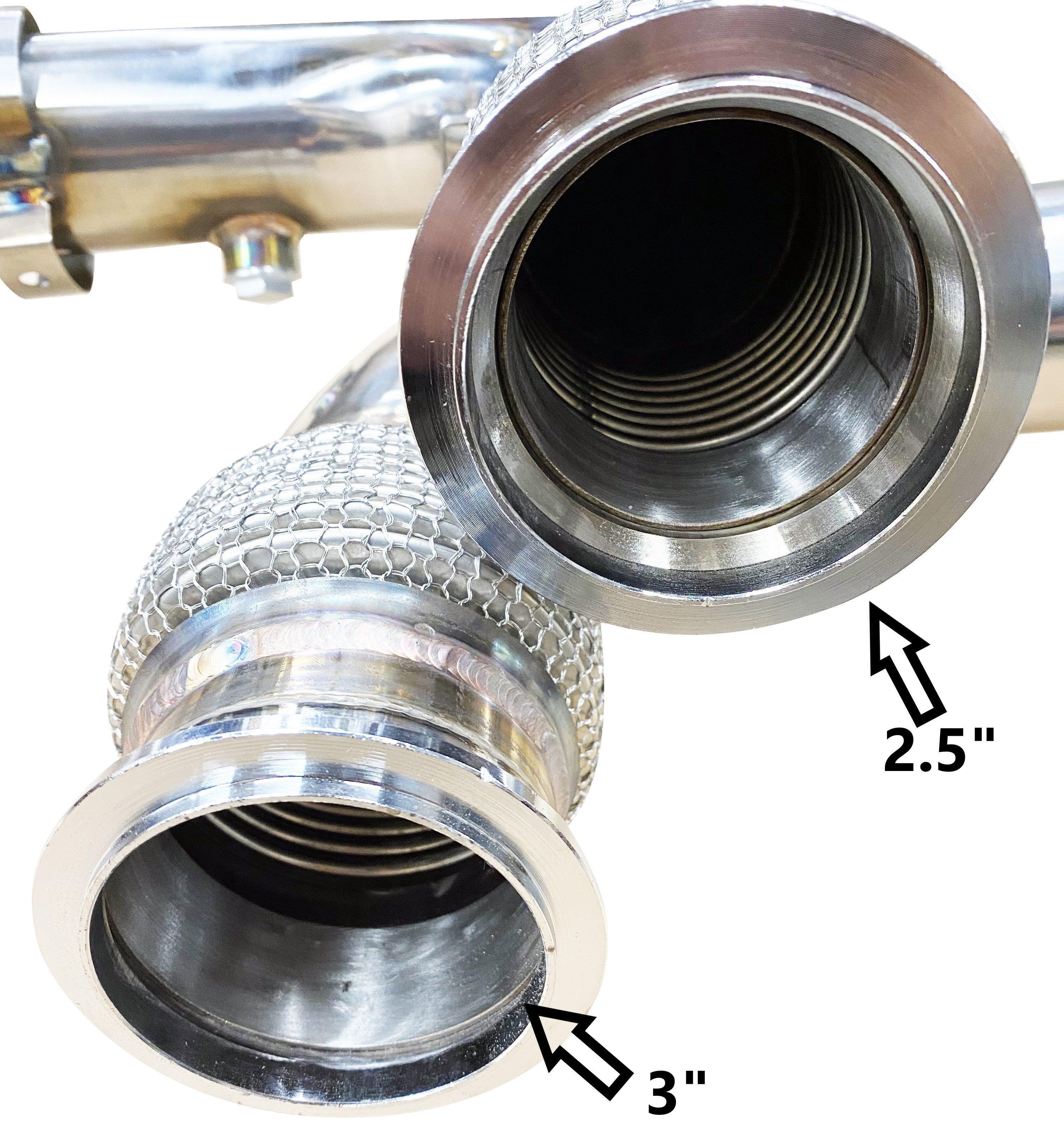 RPM Can-Am X3 E-Valve 3" Electronic Dump Valve Exhaust / Mid pipe - Image 10