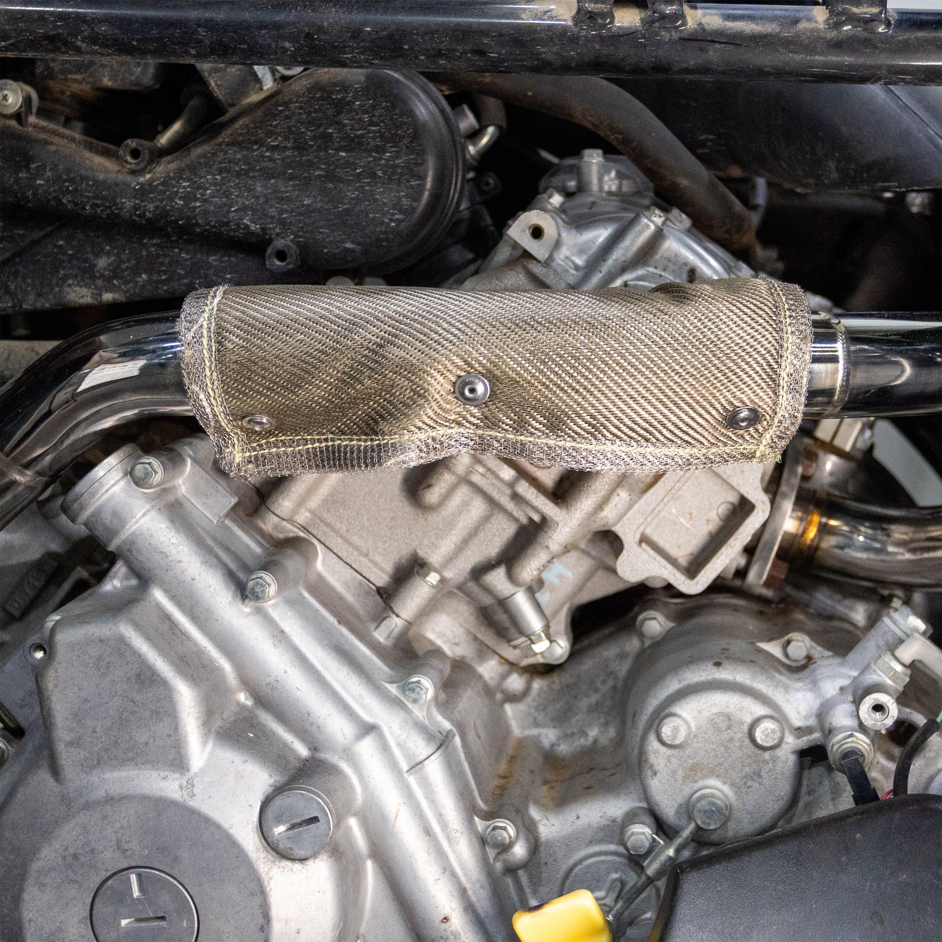 RPM Universal Clamp On Heat Shield Blanket / Exhaust Shield - Image 9