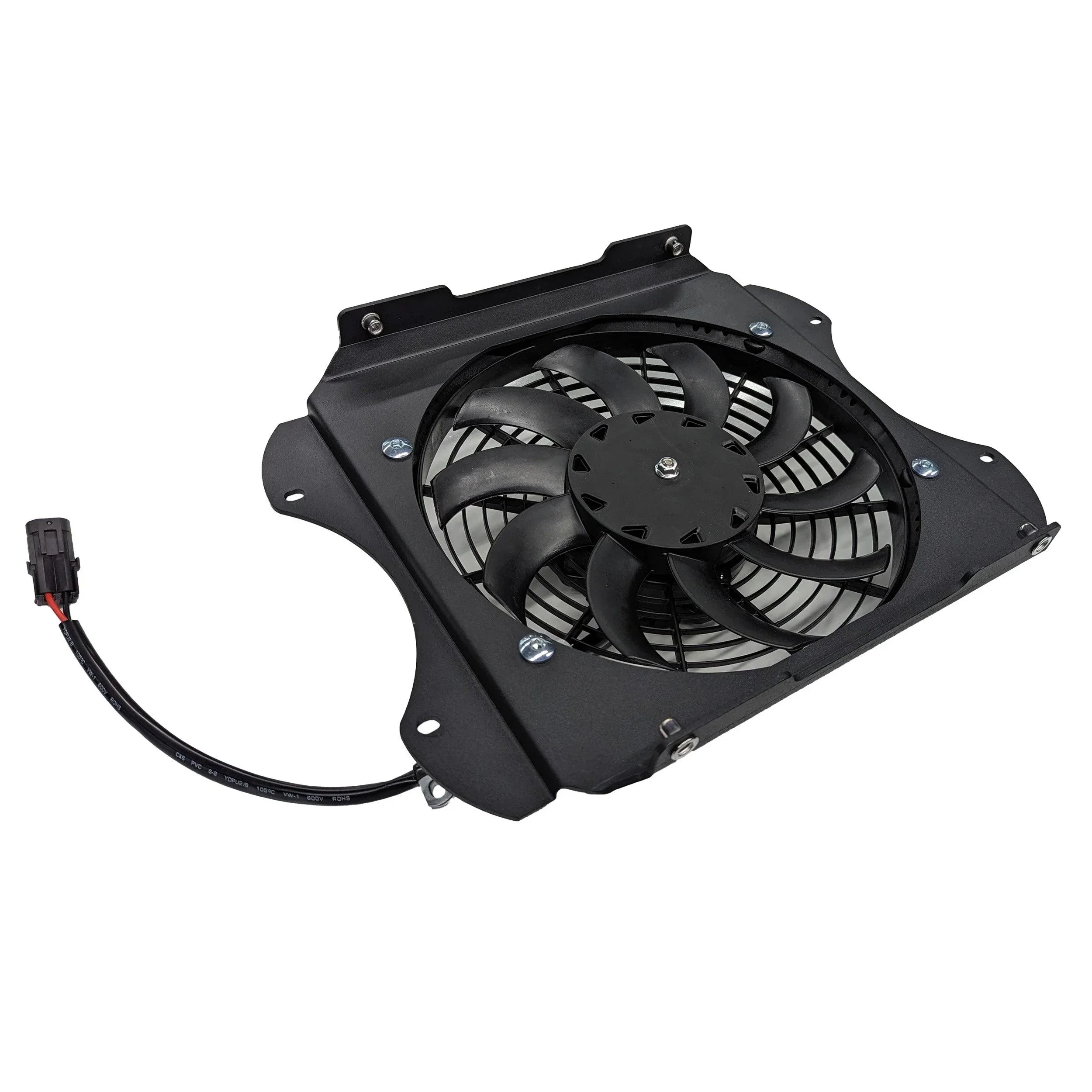 RPM Can-Am X3 2020-2026 Sealed Intercooler Fan Shroud and 10" 10 Blade Brushless Fan Upgrade - Image 3
