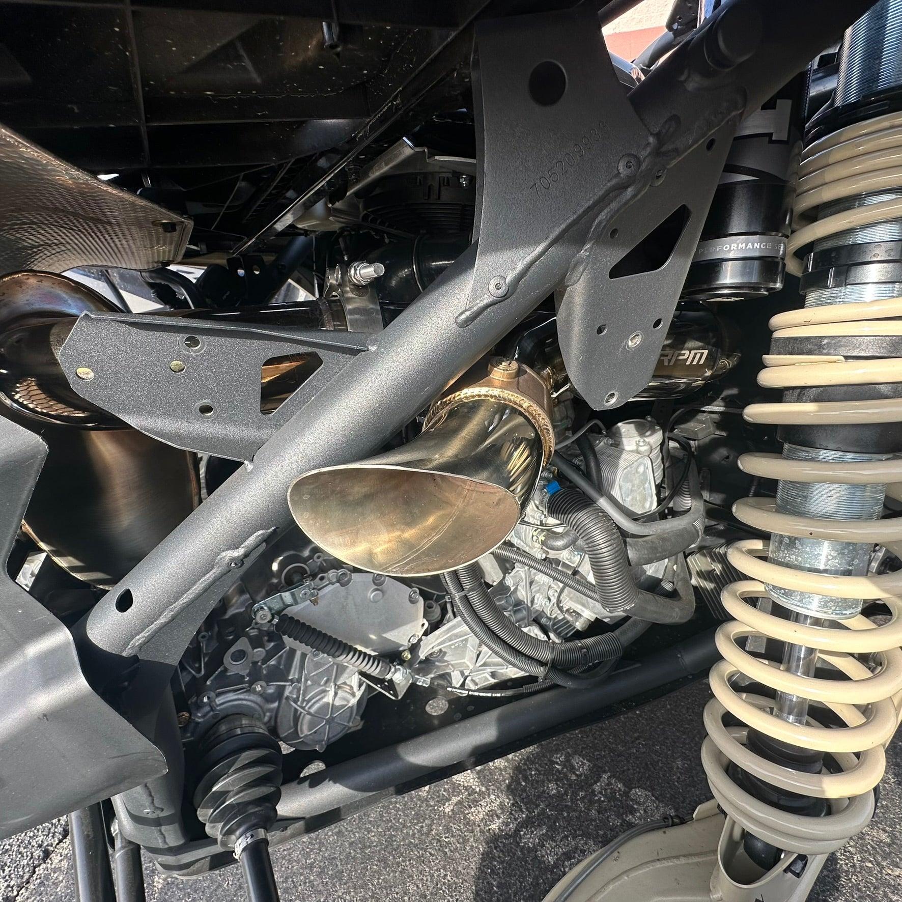 RPM Can-Am Maverick X3 FULL 3" Chambered Q-Series Turbo Back Exhaust System - Image 13