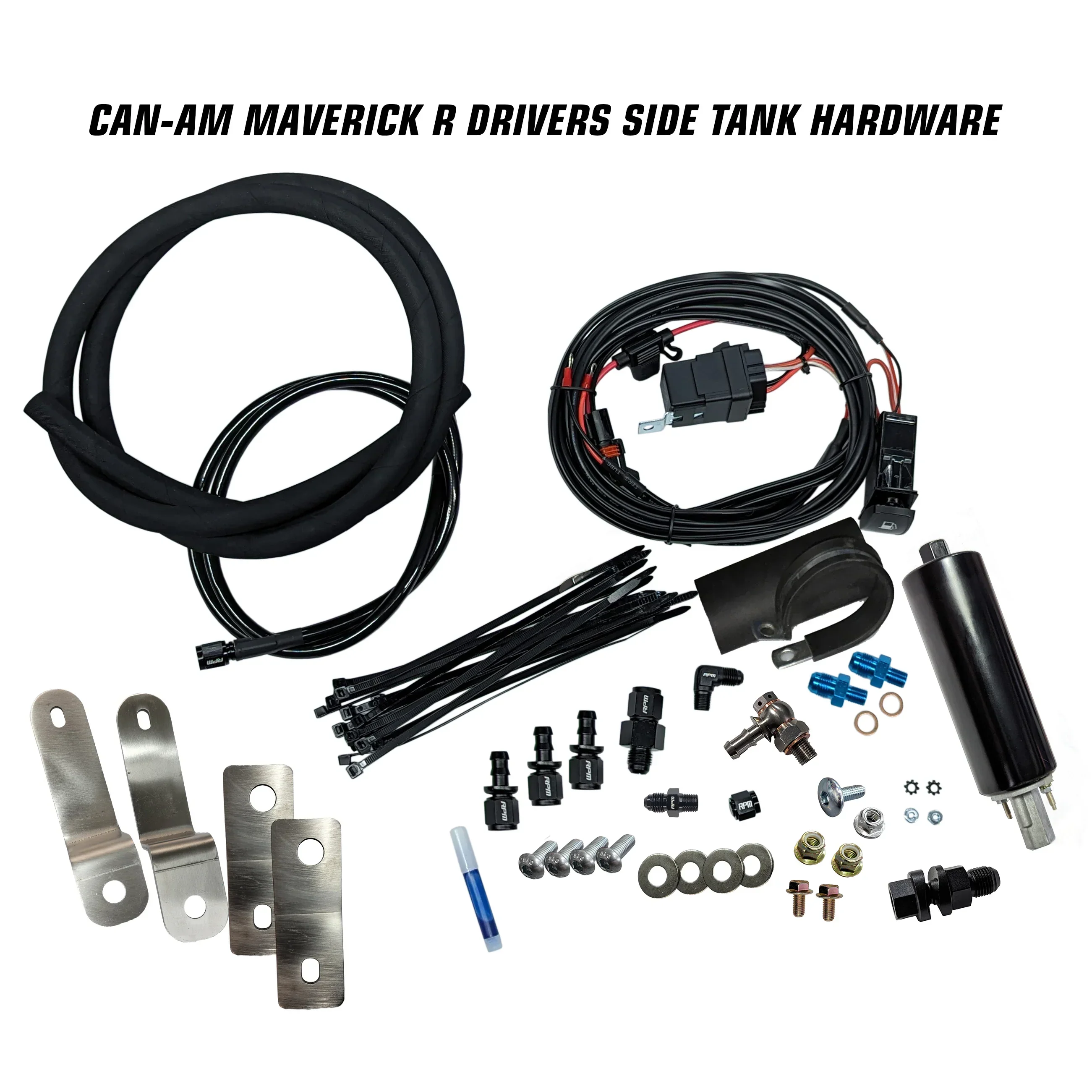 RPM Can-Am Maverick R 9 Gallon Auxiliary Fuel Tank Kit - Image 10