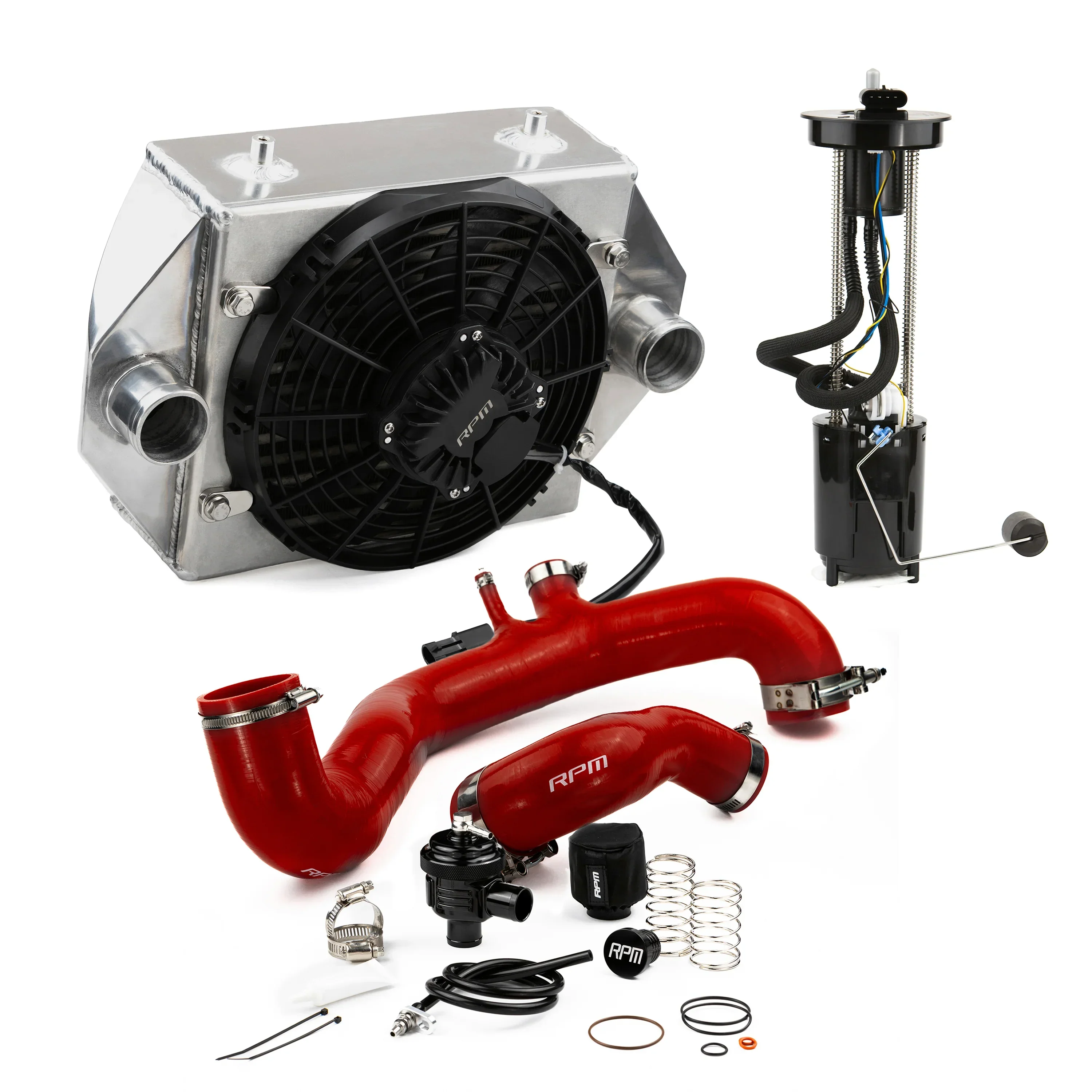RPM 2017-2019 Can-Am X3 120HP to 170+HP Upgrade kit X3 Big Core Intercooler, Fuel Pump & Silicone - Image 3