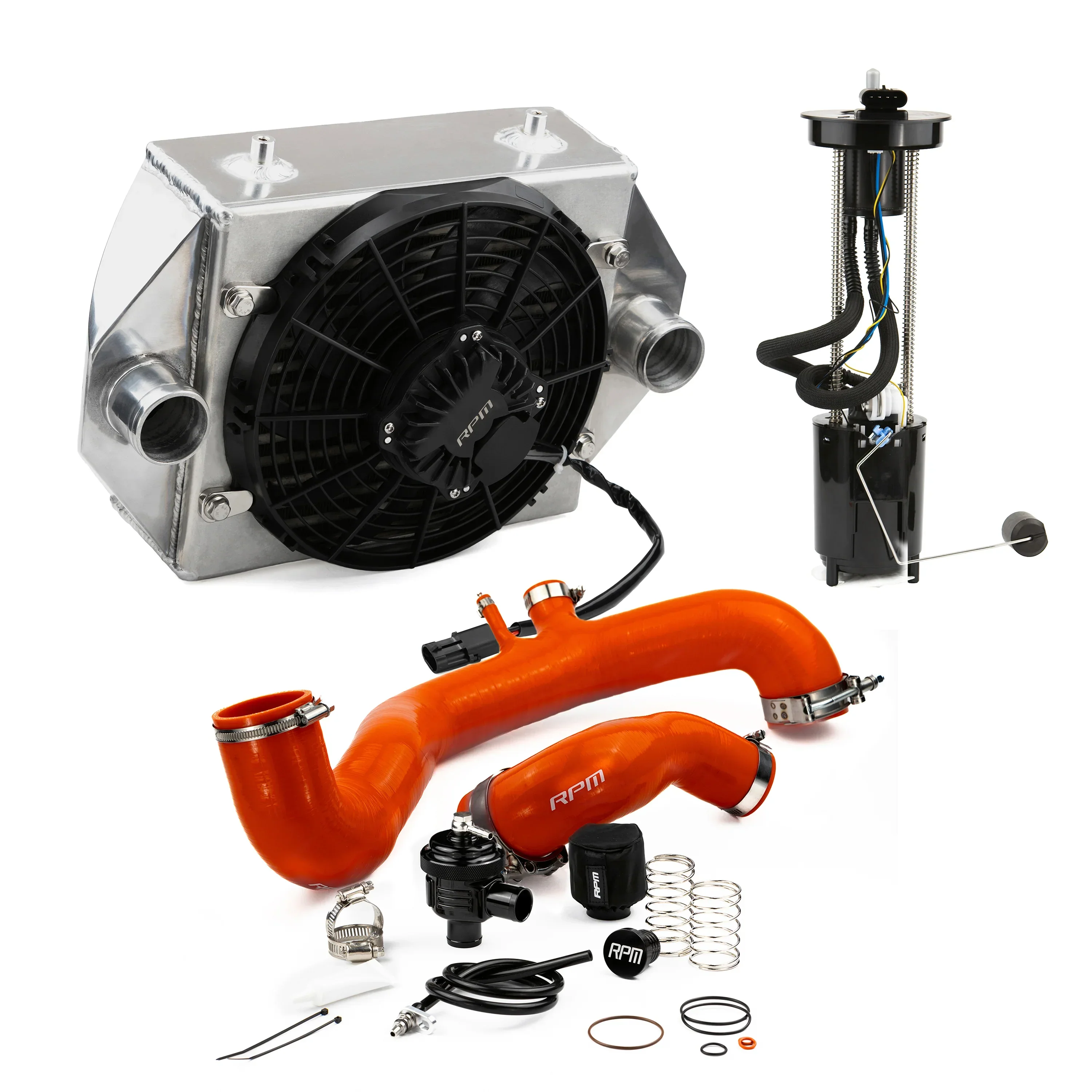 RPM 2017-2019 Can-Am X3 120HP to 170+HP Upgrade kit X3 Big Core Intercooler, Fuel Pump & Silicone - Image 7