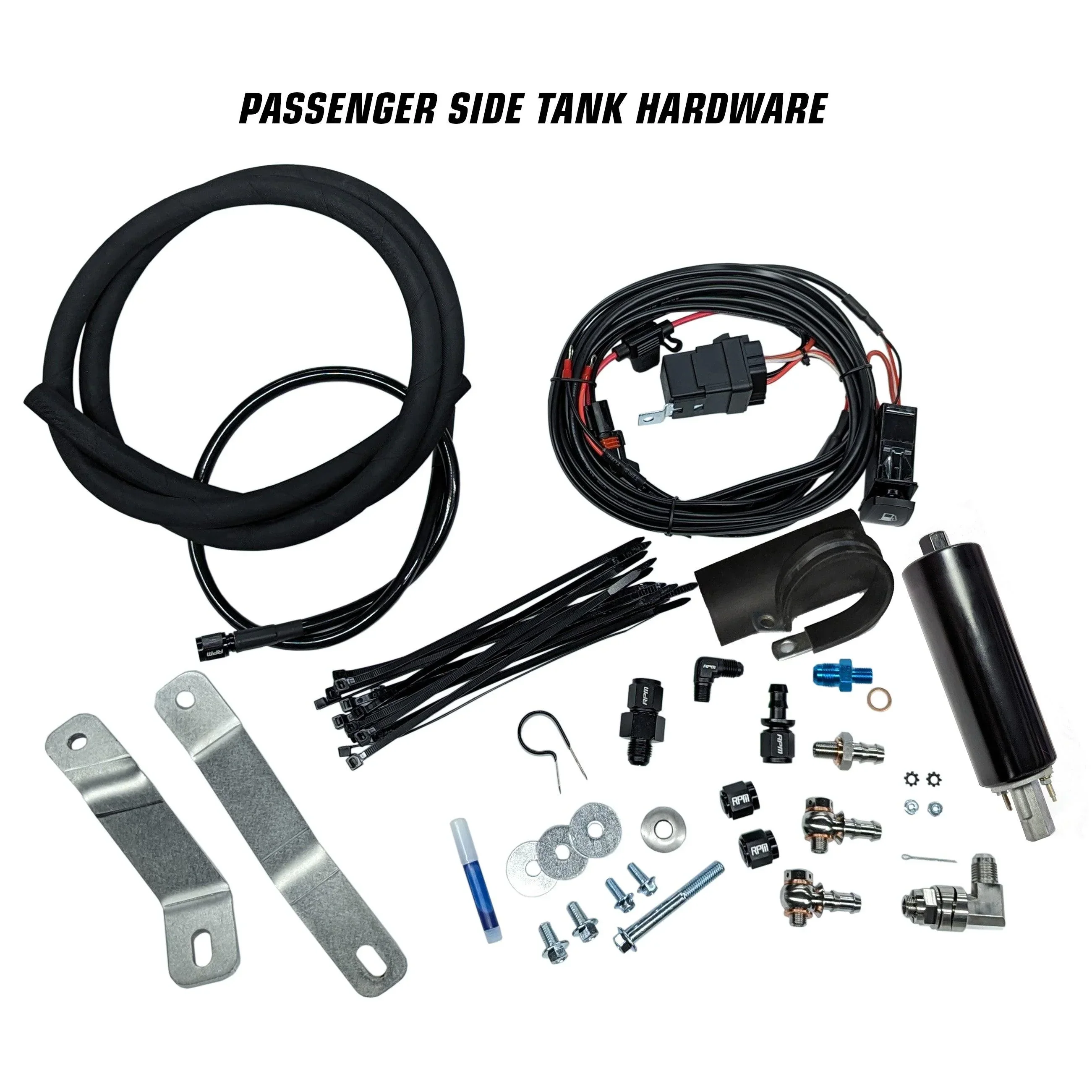 RPM RZR Auxiliary Fuel Tank - 4 Seat XPT / XP1000 / Turbo S 4.5G Auxiliary Fuel Gas Tank Kit - Image 15