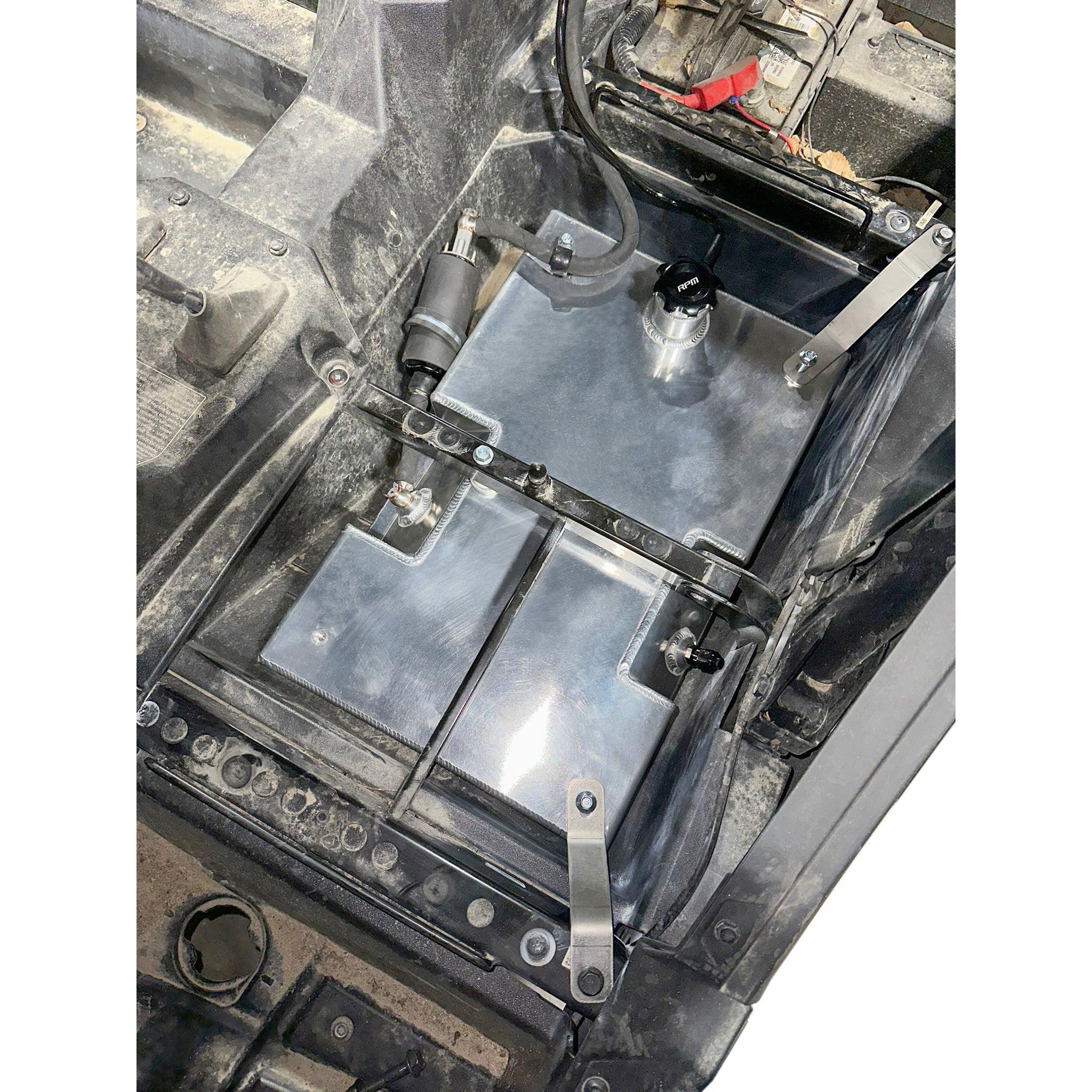RPM RZR Auxiliary Fuel Tank - 4 Seat XPT / XP1000 / Turbo S 4.5G Auxiliary Fuel Gas Tank Kit - Image 9